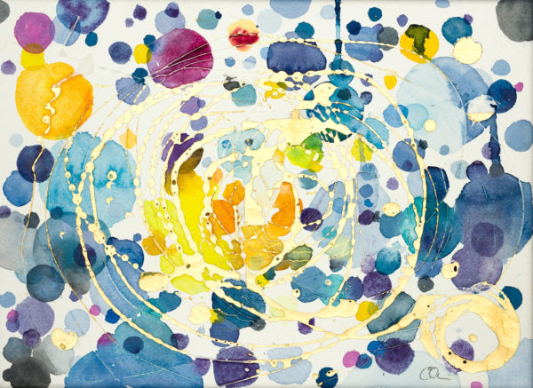 Nebula - Original Watercolor Painting